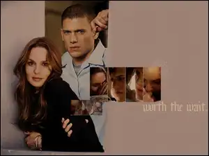 Wentworth Miller, napis, Skazany na śmierć, Prison Break, Sarah Wayne Callies