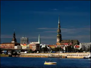 Rzeka, Łotwa, Ryga, Miasto