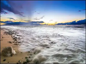 Kamienie, Ocean, Plaża