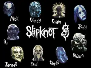 imiona, Slipknot, twarze, zespół