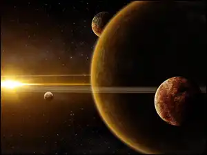 Wszechświat, Gwiazdy, Planety, Kosmos