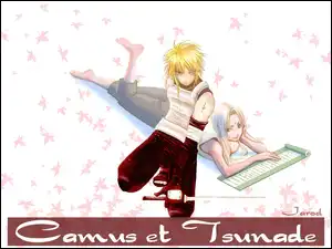miecz, Naruto, blond włosy