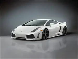 Zawiezenie, Biały, Lamborghini Gallardo, Sportowe