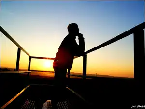 Artystyczna, Zachód, Słońca, Fotografia