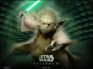 Postać Yoda, Gwiezdne wojny część III Zemsta Sithów, Star Wars Episode III Revenge of the Sith