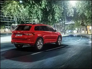 Skoda Kodiaq na ulicy