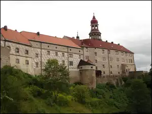 Czechy, Zamek w Nachodzie, Zamek Náchod, Miejscowość Náchod