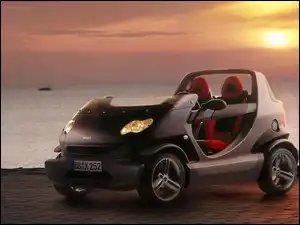 Zachód Słońca, Smart, Cabrio