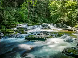 Wodospad Rastoke Slunj w Chorwacji