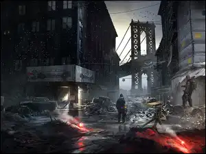 Miasto, The Division, Artwork, Zołnierze