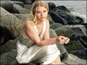 Skały, Emilie De Ravin, Morze