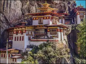 Klasztor Taktsang Palphug w Bhutanie