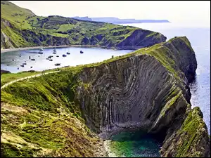 Łodzie, Góry, Morze, Jezioro