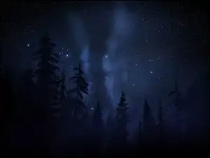 Gwiezdna noc w grafice