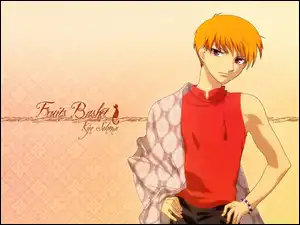 chłopak, Fruits Basket, postać, bluza