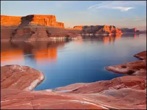 Jezioro, Grand Kanion, Arizona, Stany Zjednoczone