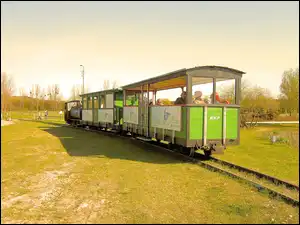 Myślęcinek, Kolejka, Wąskotorowa