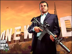 Garnitur, Gta 5, Granatowy