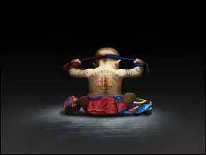 FC Barcelona, Dziecko, Tatuaże, Piłka