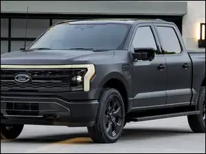 SuperCrew, Ford F-150, Lightning Platinum Black