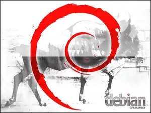 muszla, Linux Debian, zawijas, ślimak, grafika