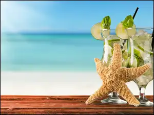 Rozgwiazda z mojito