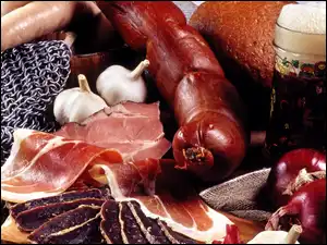 Piwo, Kiełbasy, Wędliny