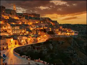 Miasto Matera we Włoszech