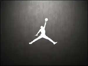 Logo Michael Jordan na czarnym tle