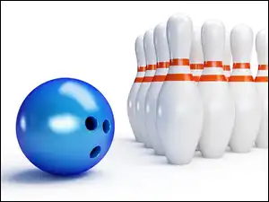 Kręgle, 3D, Kula, Sport, Grafika