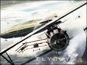 dwupłat, Flyboys, zeppelin