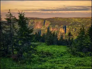 Poranek w Karkonoszach