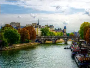 Paryż, Most, Rzeka