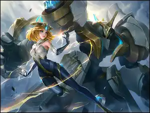 Postać, Robot, Mobile Legends Bang Bang, Gra, Edith