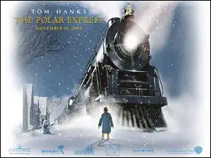 śnieg, Ekspres polarny, The Polar Express, pociąg