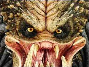 Drapieżca, Predator, Kły