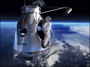 Astronauta w kosmosie