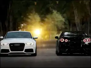 Nissan GTR, Audi RS