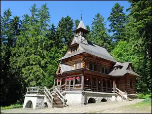Jaszczurówka, Kościół Zakopane, Zakopane, Polska, Kaplica Najświętszego Serca Jezusa