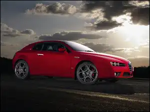Brera, Czerwona, Alfa Romeo