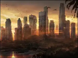 Miasto, Zrujnowane