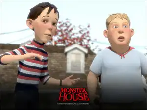 Monster house, chłopcy, Straszny dom