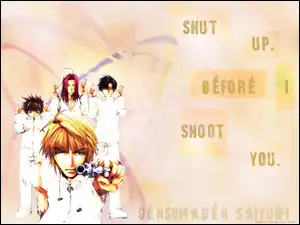 strzał, Saiyuki, pistolet