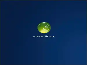 Linux, Tło, Suse, Logo, Niebieskie