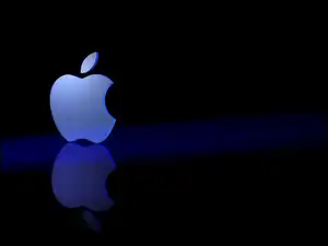 Tło, Niebieskie, Apple, Granatowe
