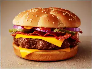 Bekon
, Hamburger