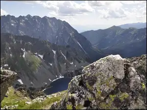 Skały, Jezioro, Góry
