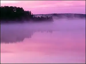 Mgła, Jezioro