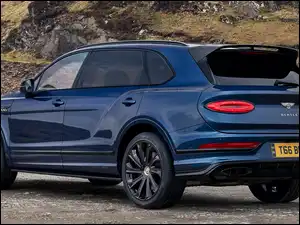 Tył, Bentley Bentayga, Mulliner, Bok