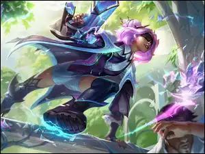 Postać, Zeri, League of Legends, Gra, Kobieta